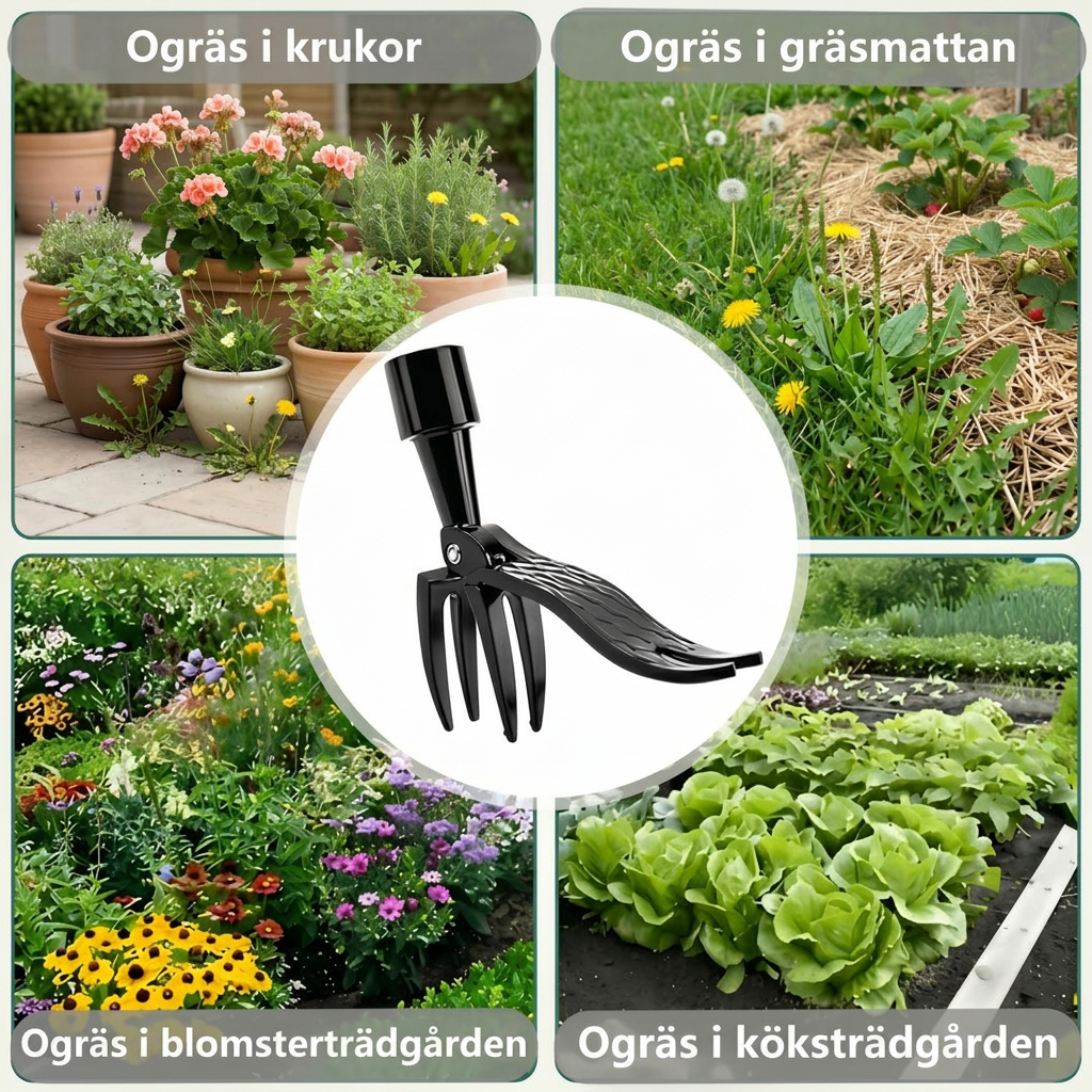 OgräsGrepp — Få bort ogräset med rötterna