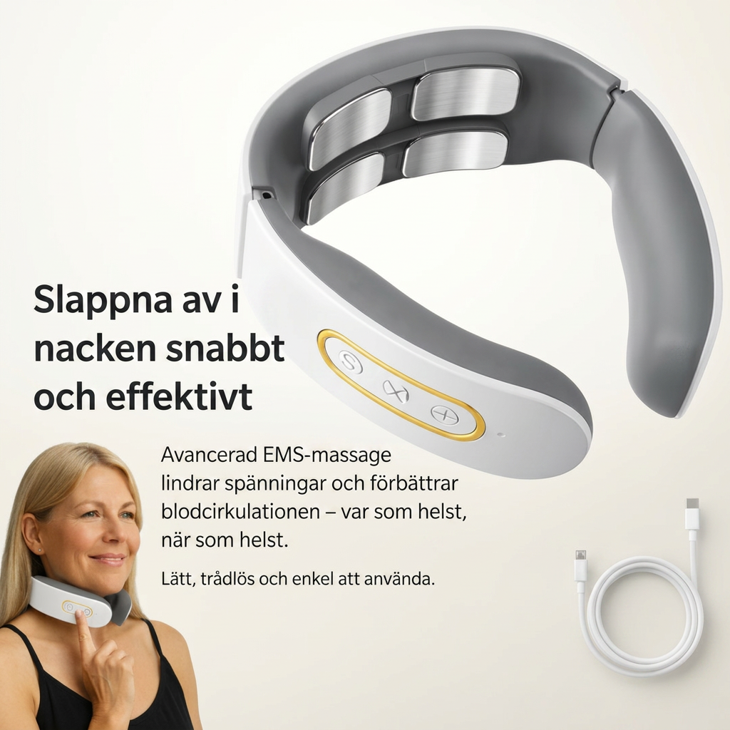 Nexora — Massage din nacke när som helst
