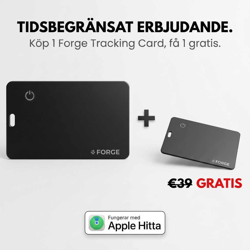 Forge Wallet — Hitta din plånbok direkt