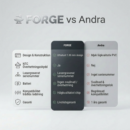 Forge Wallet — Hitta din plånbok direkt