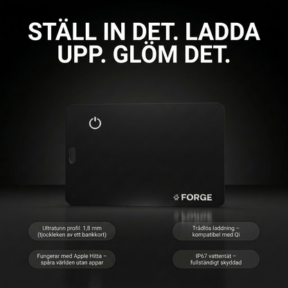 Forge Wallet — Hitta din plånbok direkt