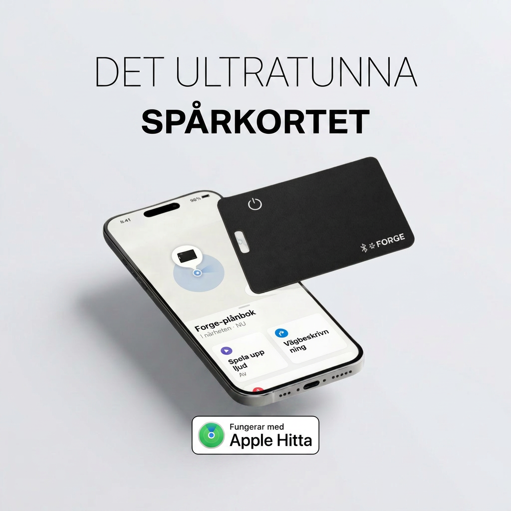 Forge Wallet — Hitta din plånbok direkt