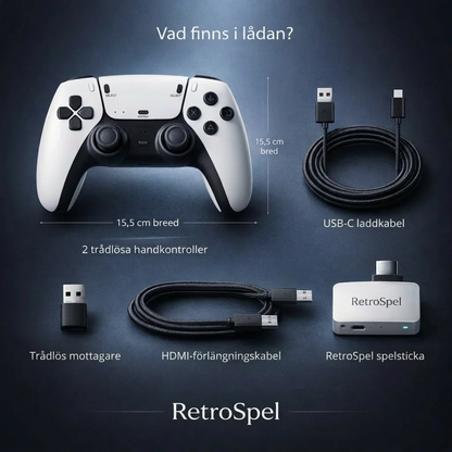 RetroSpel — Tusentals klassiska spel direkt på TV:n