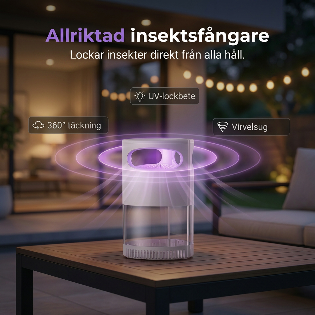 MyggFälla — Lugna nätter utan mygg