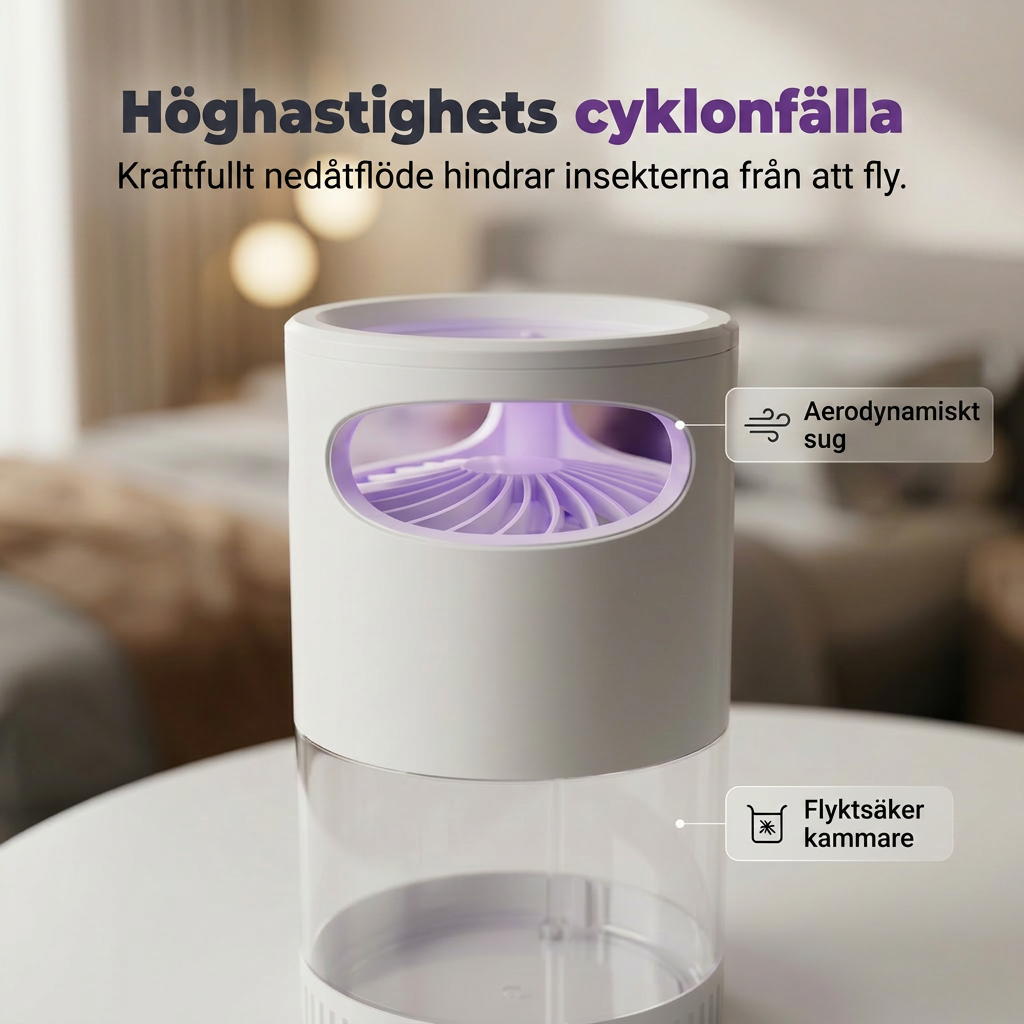 MyggFälla — Lugna nätter utan mygg