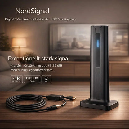 NordSignal – Gratis tv i klar HD utan abonnemang