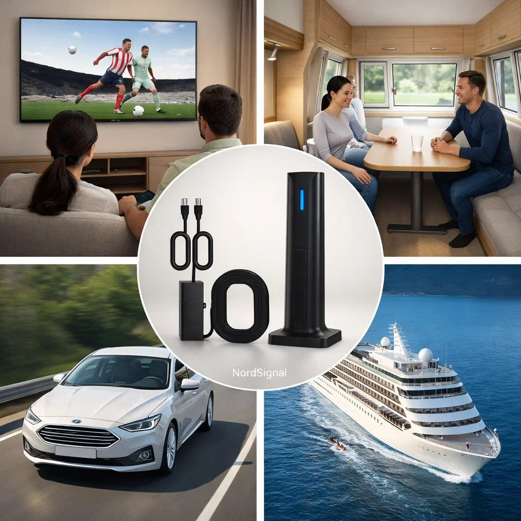 NordSignal – Gratis tv i klar HD utan abonnemang