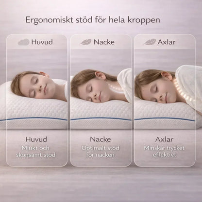 DrömNacke – Ergonomisk barnkudde för lugnare sömn