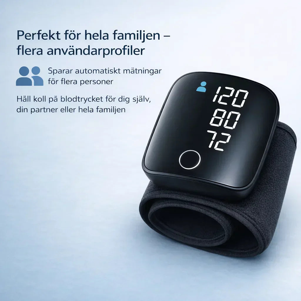 PulseCheck Pro – Enkel koll på ditt blodtryck