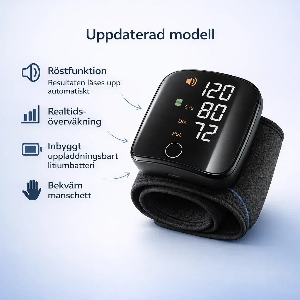 PulseCheck Pro – Enkel koll på ditt blodtryck