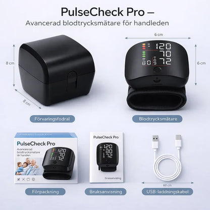 PulseCheck Pro – Enkel koll på ditt blodtryck