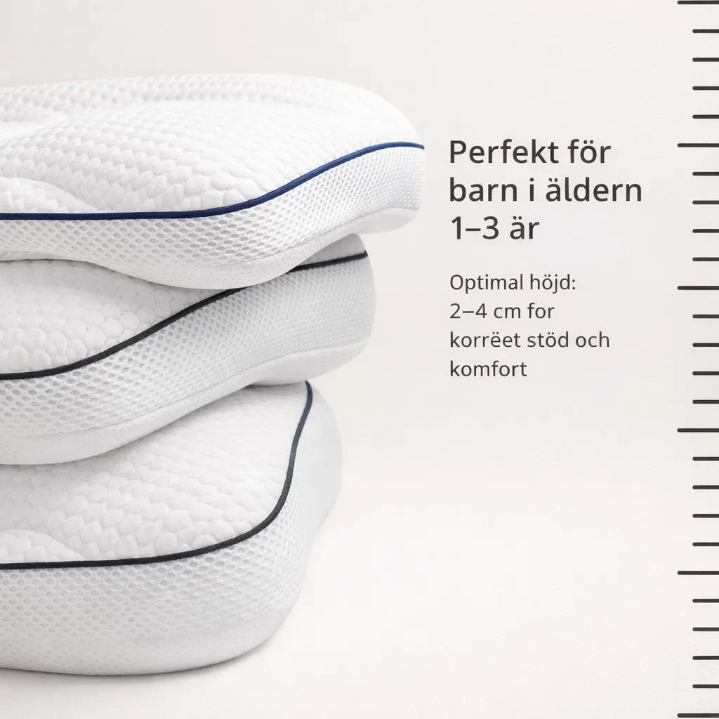 DrömNacke – Ergonomisk barnkudde för lugnare sömn