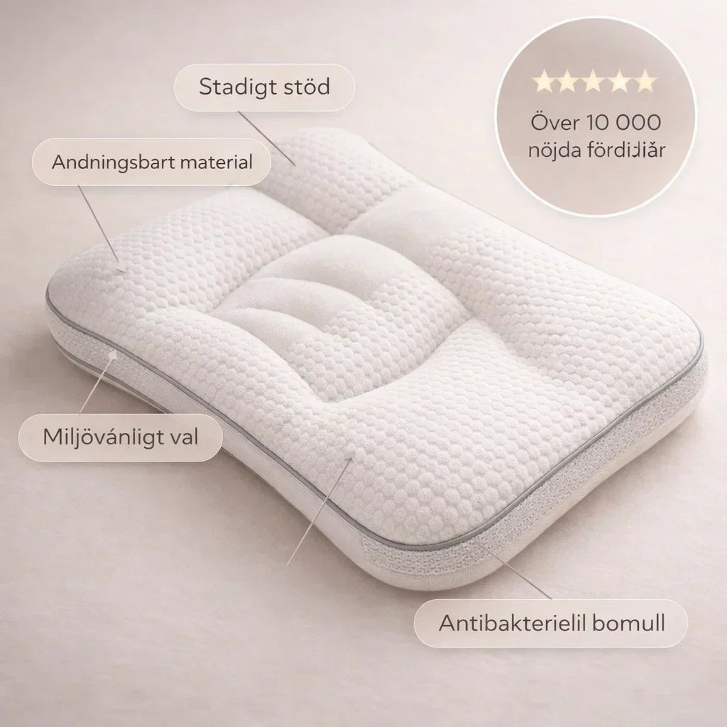 DrömNacke – Ergonomisk barnkudde för lugnare sömn
