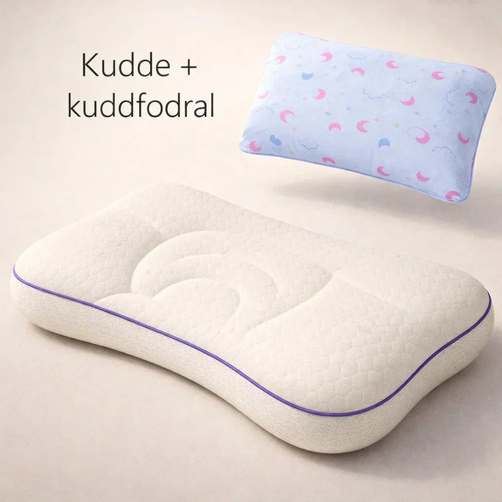 DrömNacke – Ergonomisk barnkudde för lugnare sömn