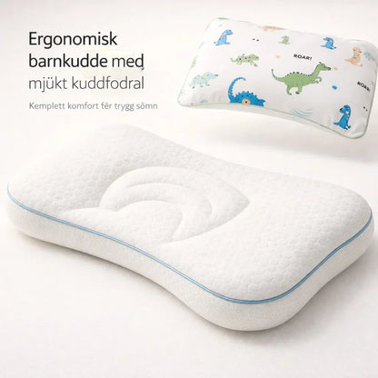 DrömNacke – Ergonomisk barnkudde för lugnare sömn
