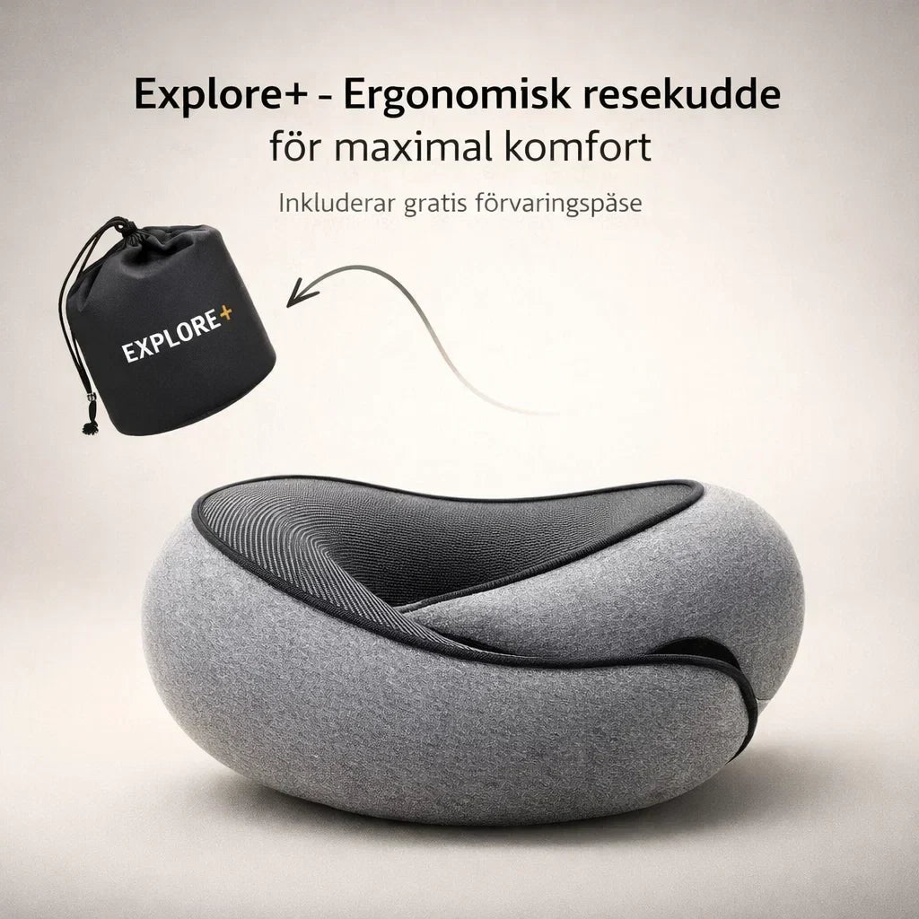 Explore+ – Bekväm vila på resan